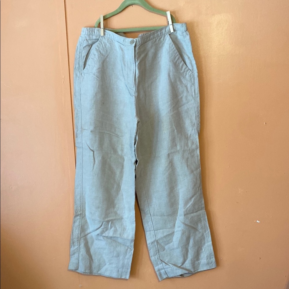 LL Bean Linen Pants